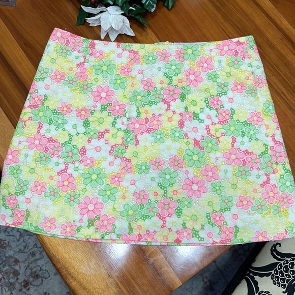 Lilly Pulitzer Tate Floral Lace Skirt - Picture 2 of 9